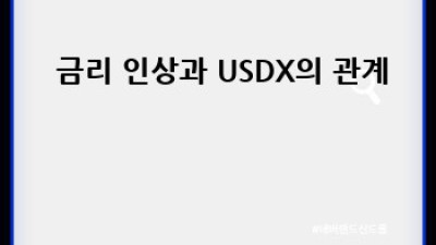 USDX 정복 🚀: 달러 인덱스, 이제 쉽게 알아봐요!